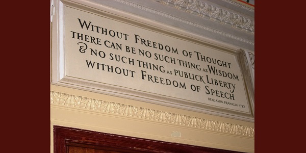 Thoughts from Maharrey Head #37: Freedom of Speech and the First Amendment