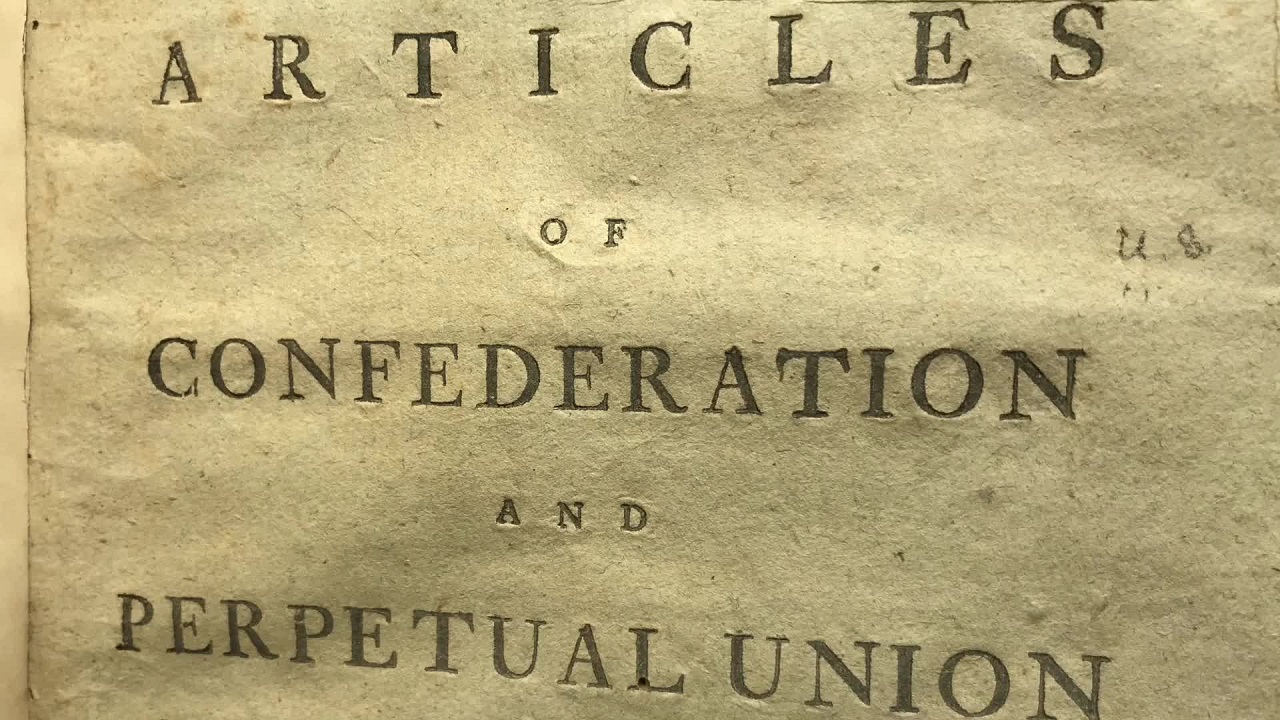 A Nullification Lesson from the Articles of Confederation